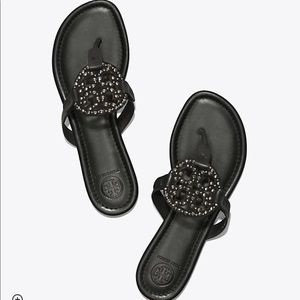 Tory Burch Miller Embellished Sandal 9